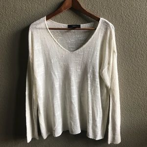 Forever 21 white sweater